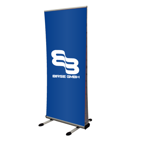 Roll-Up Outdoor | B 85 cm x H 200 cm | beidseitig bedruckt